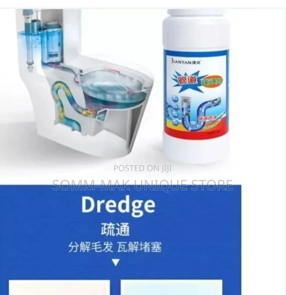 Sink and Drain Cleaner - Kitchen Pipe Cleaning Powder - 3pcs
