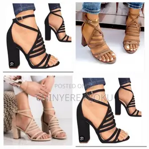 Block Heel Sandals Shoes