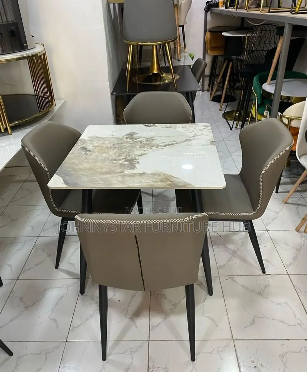 Italian Unique Restaurant Dinning Chairs With Tables