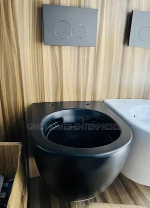 Black Wall Hung (Wc)
