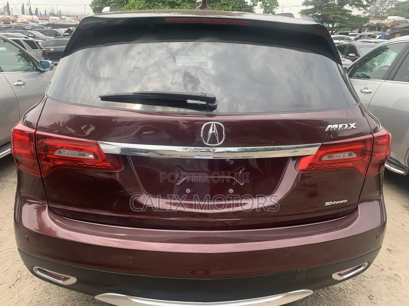 Acura MDX 2015 Burgundy
