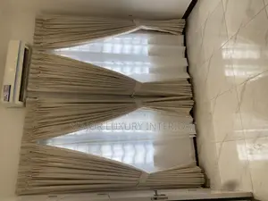 Turkey Curtain Material With 3 Pleated Design