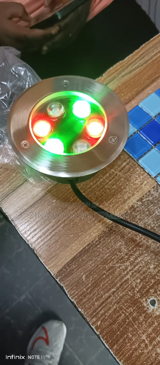 RGB Changing Color Underwater Light
