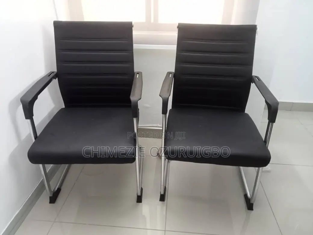 Office Leather Visitors Chair