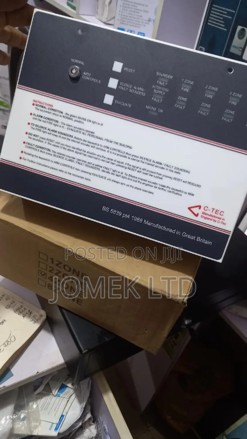 Zone Conventional Fire Alarm Panel (Fire Alarm Systems