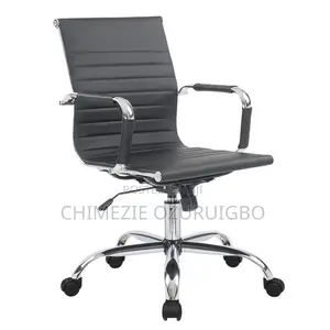 Low Back Leather Office Swivel Chair