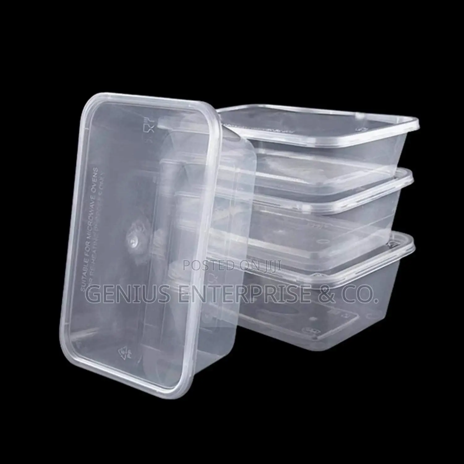 Rubber Food Takeaway Pack (100pcs in One Pack)