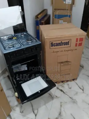 The New Scanfrost Gas Cooker 4 Gas Burner
