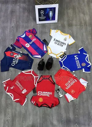 Latest Newborn Baby to 12months Old Original Football Jersey