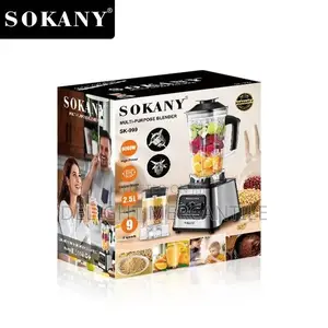 Sokany Powerful Electric Blender 6000 Watts 2 Cups