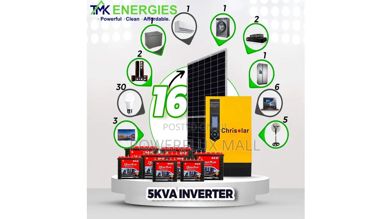 5kva Solar Installation Full Package