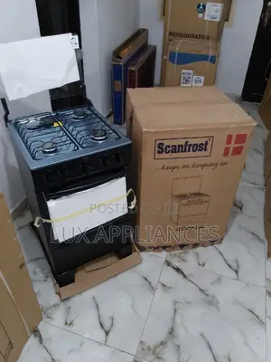 Durable and Efficient Scanfrost Gas Cooker With Oven