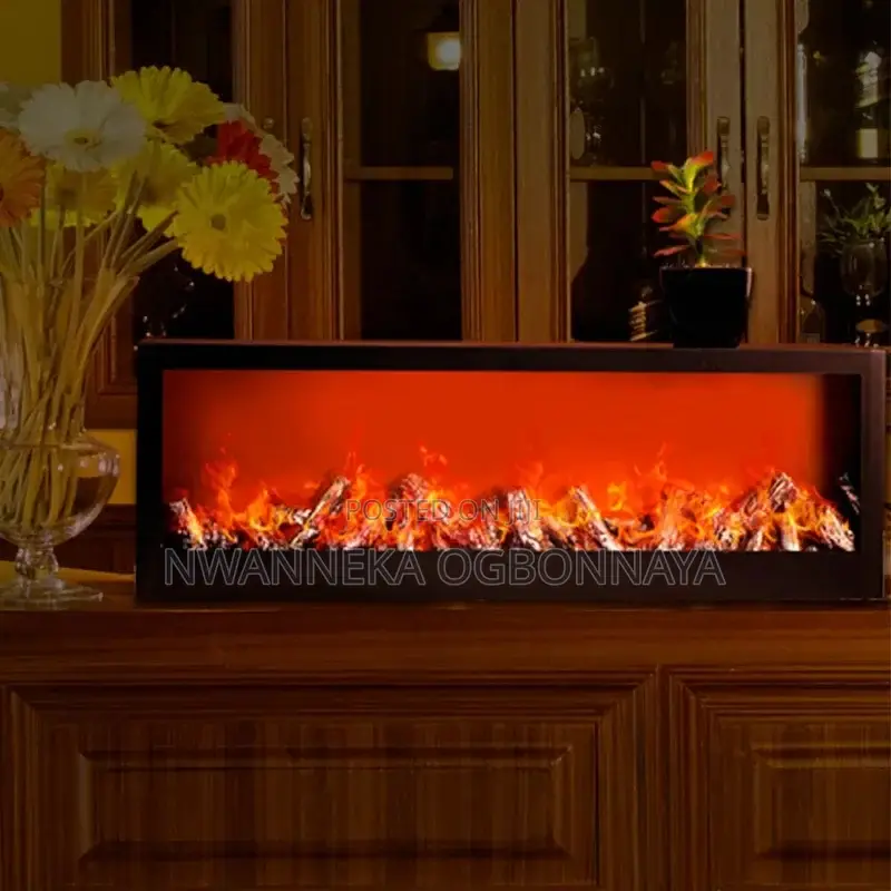 Simulated Fireplace Flame Light