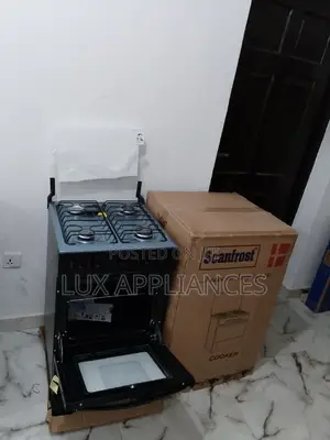 Scanfrost 4-Burner Gas Cooker 50 X 50cm (CK-5400B)