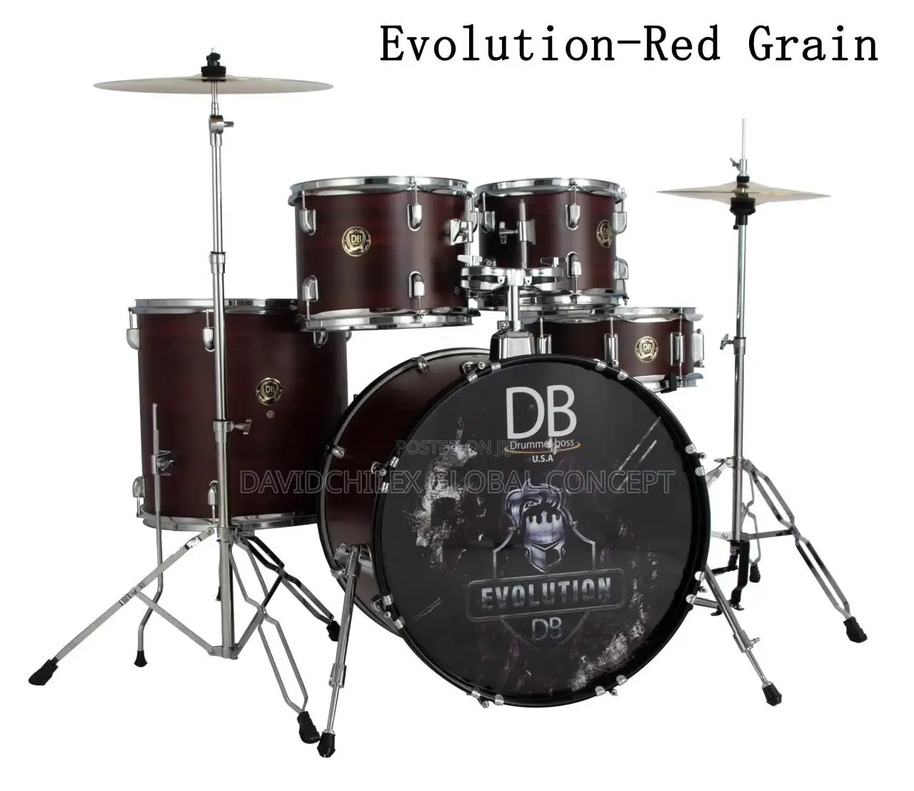 Drummer Boss Evolution 5pc Drum Set