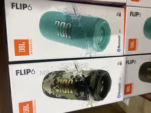 JBL Flip 6 - Portable Waterproof Bluetooth Speaker - Black