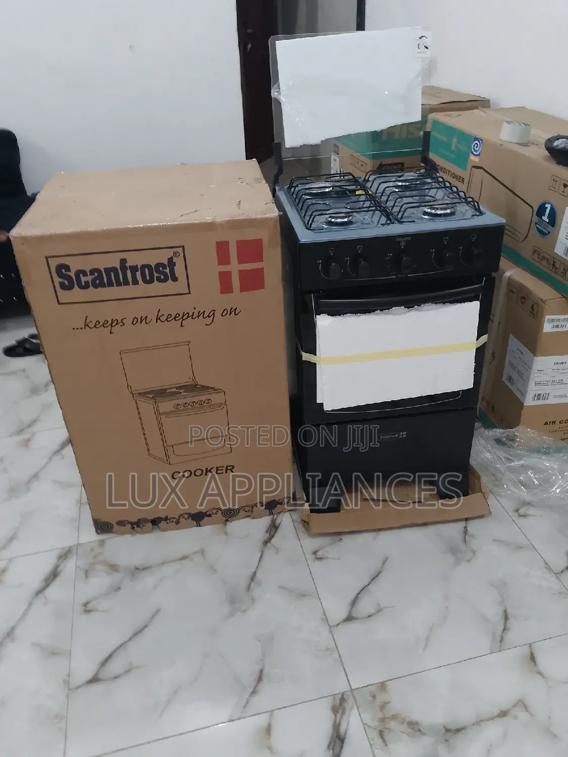 Highly Durable and Convenient Scanfrost Gas Cooker
