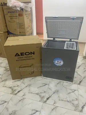 Aeon Fast Freezing Gray Chest Freezer
