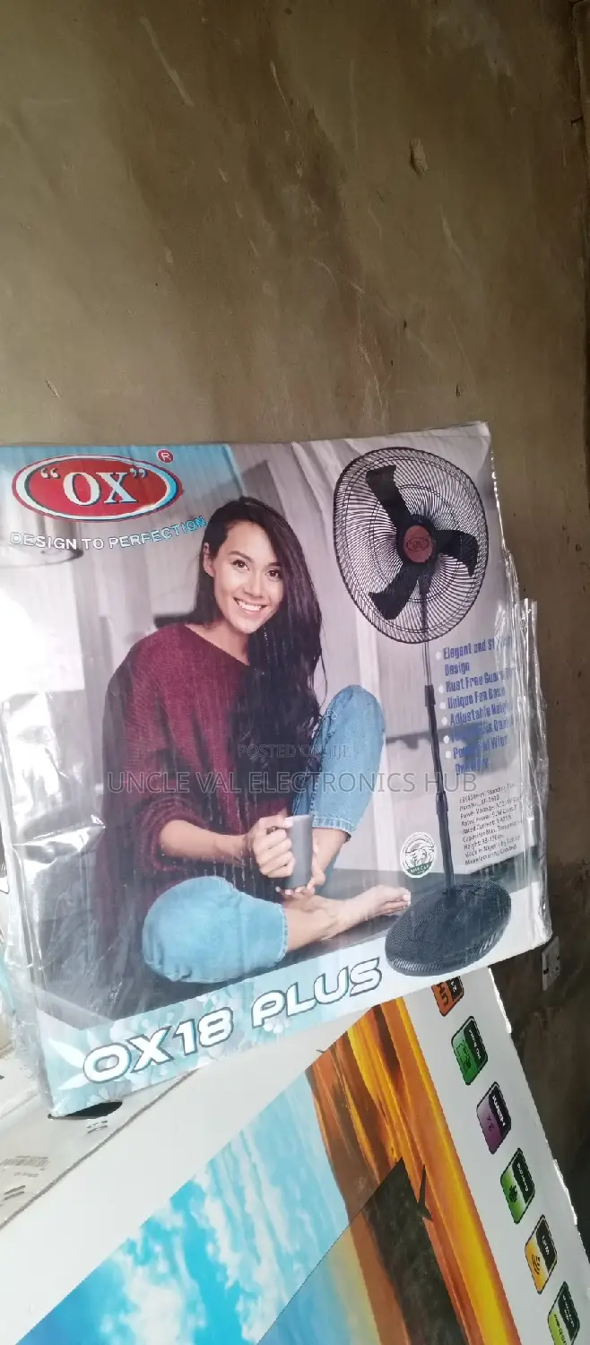 Ox Plus 18" Standing Fan
