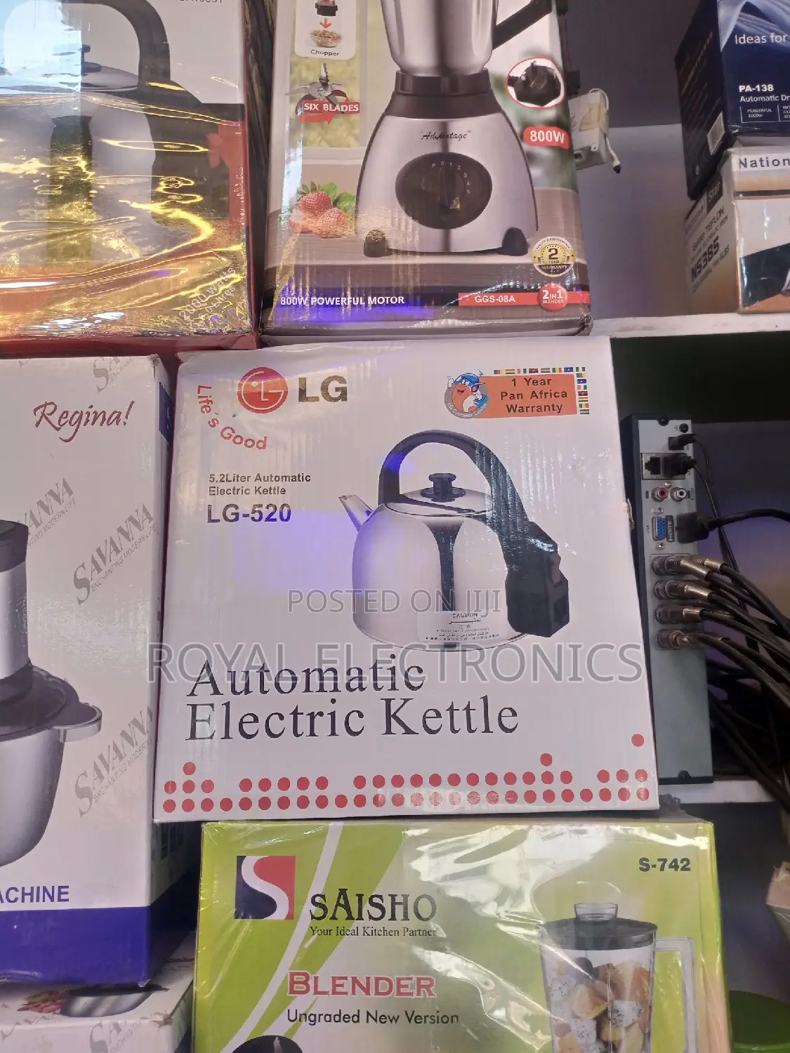 LG 5.2L Automated Electric Kettle