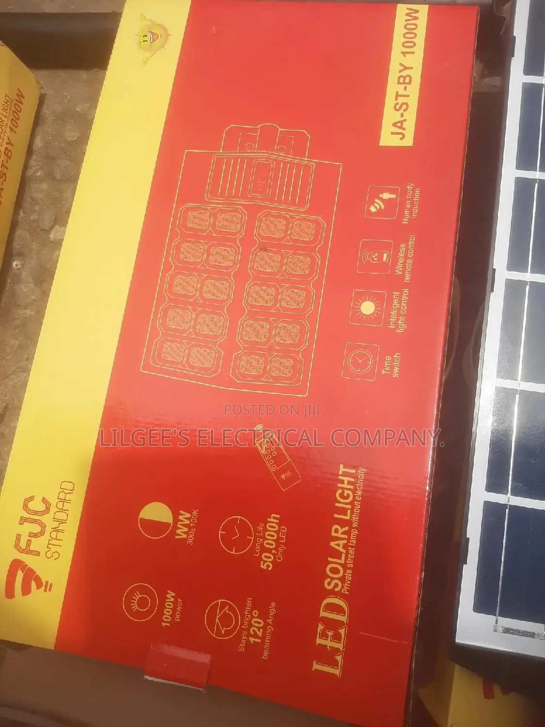 FJC Led Solar Flood Light