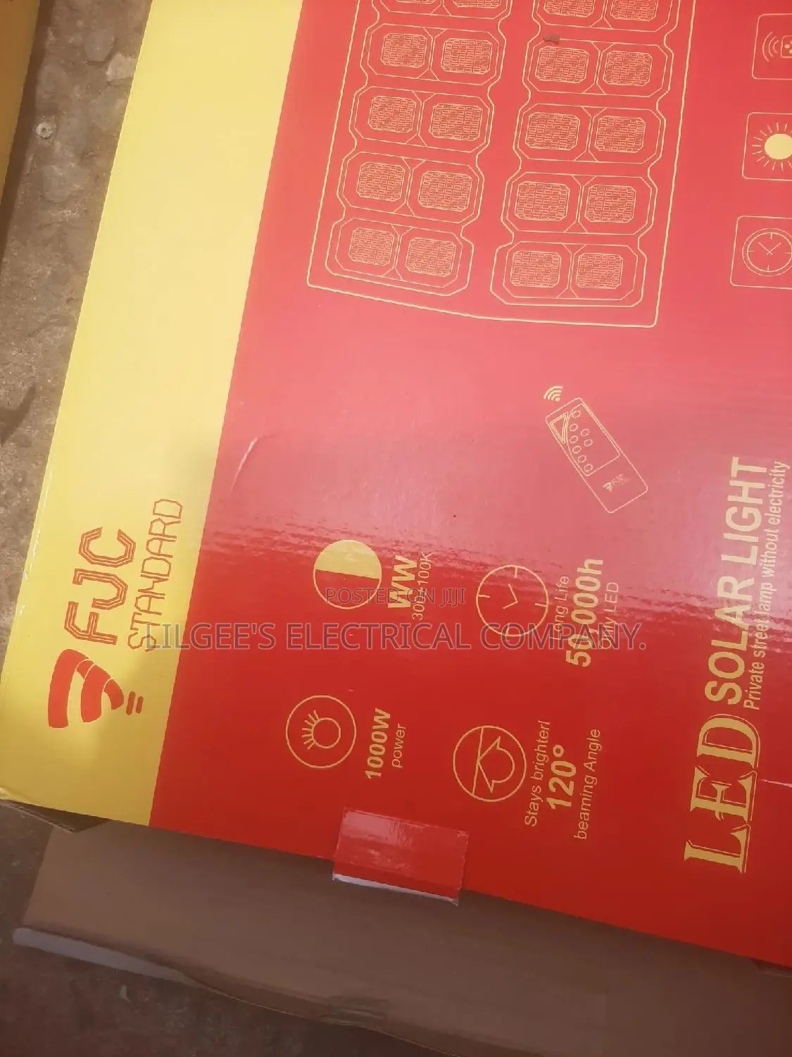 FJC Led Solar Flood Light