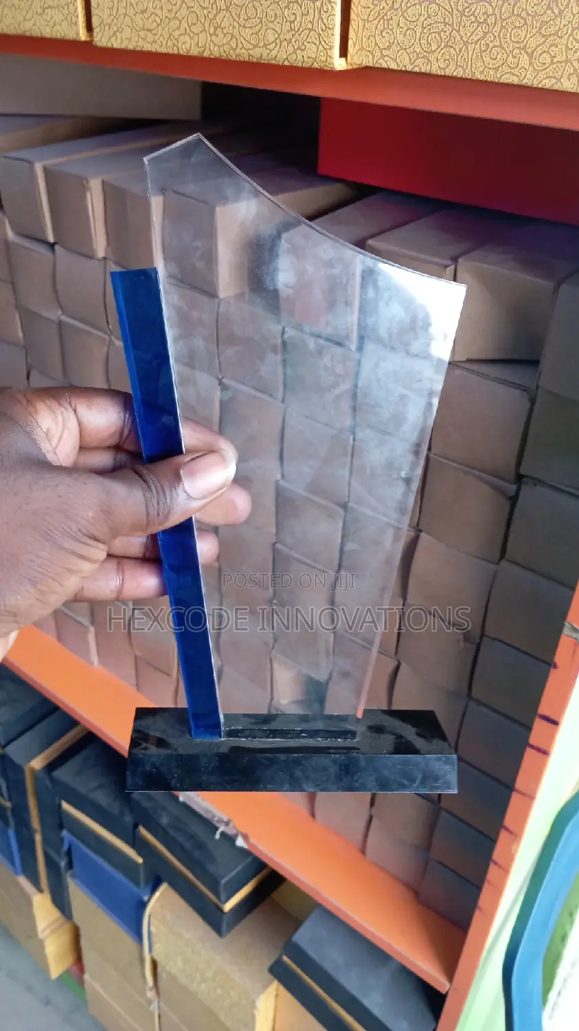 Wooden, Acrylic, Crystal Award Plaque