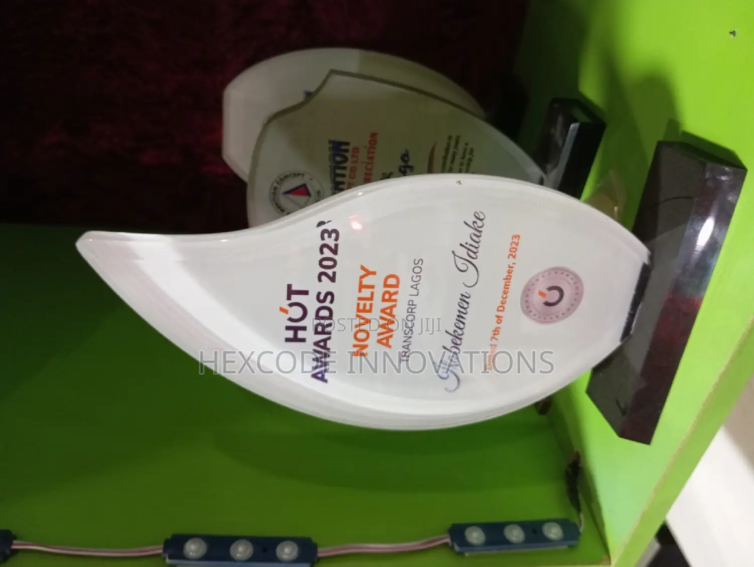 Wooden, Acrylic, Crystal Award Plaque