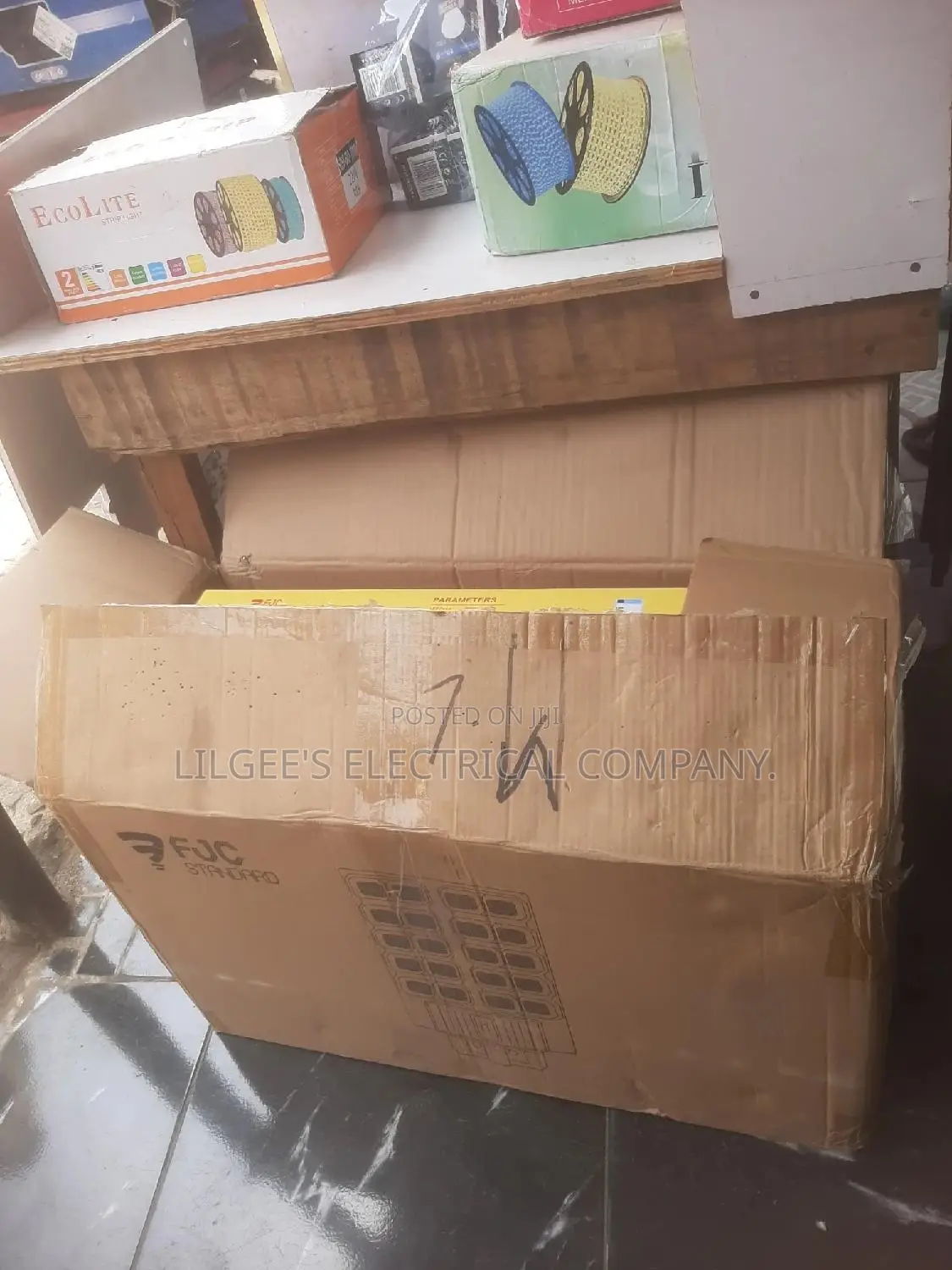 FJC Led Solar Flood Light