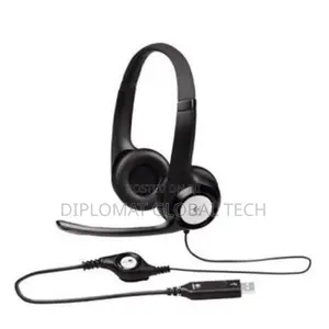 H340 Usb Headset Clear Chat Noise-Canceling Microphone