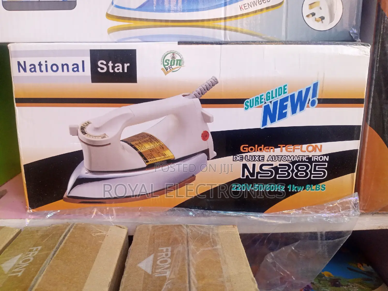 Heavy Duty Nationalstar De-Luxe Automatic Iron