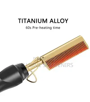 2 In 1 Electric Hot Heating Comb