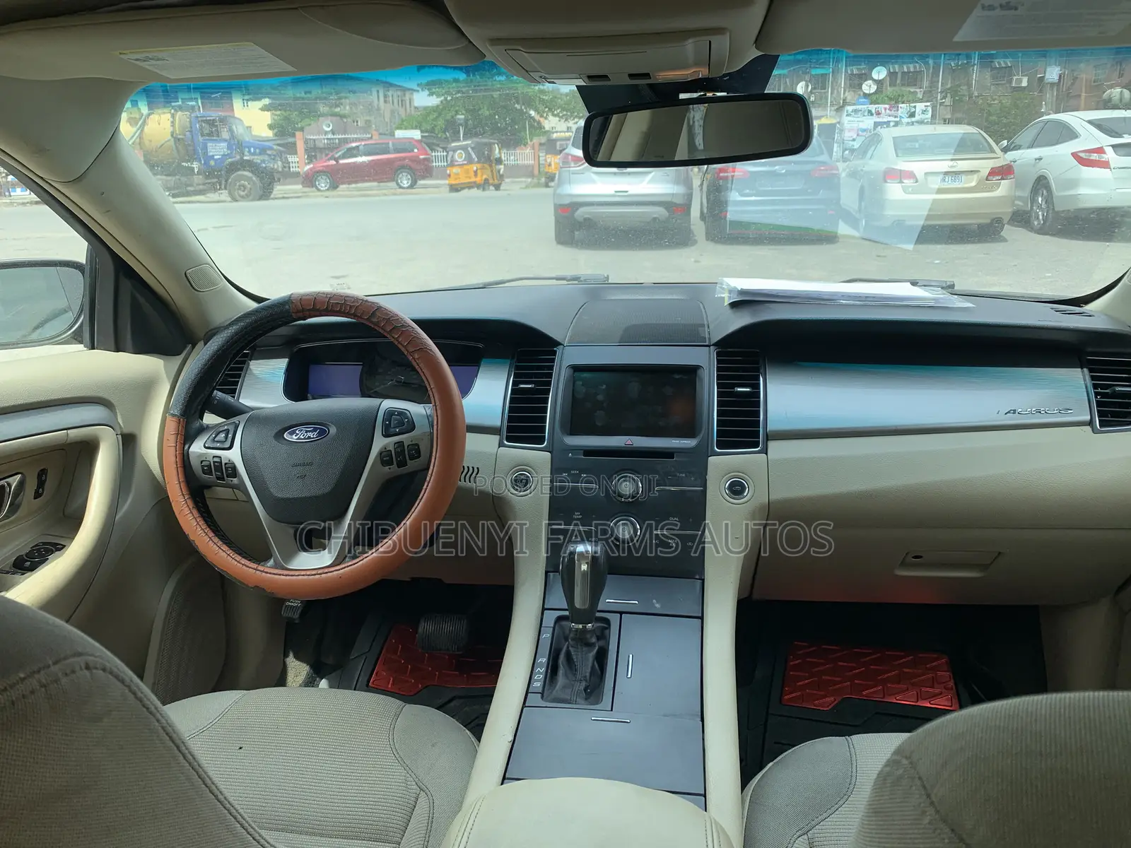 Ford Taurus SEL 2013 Red