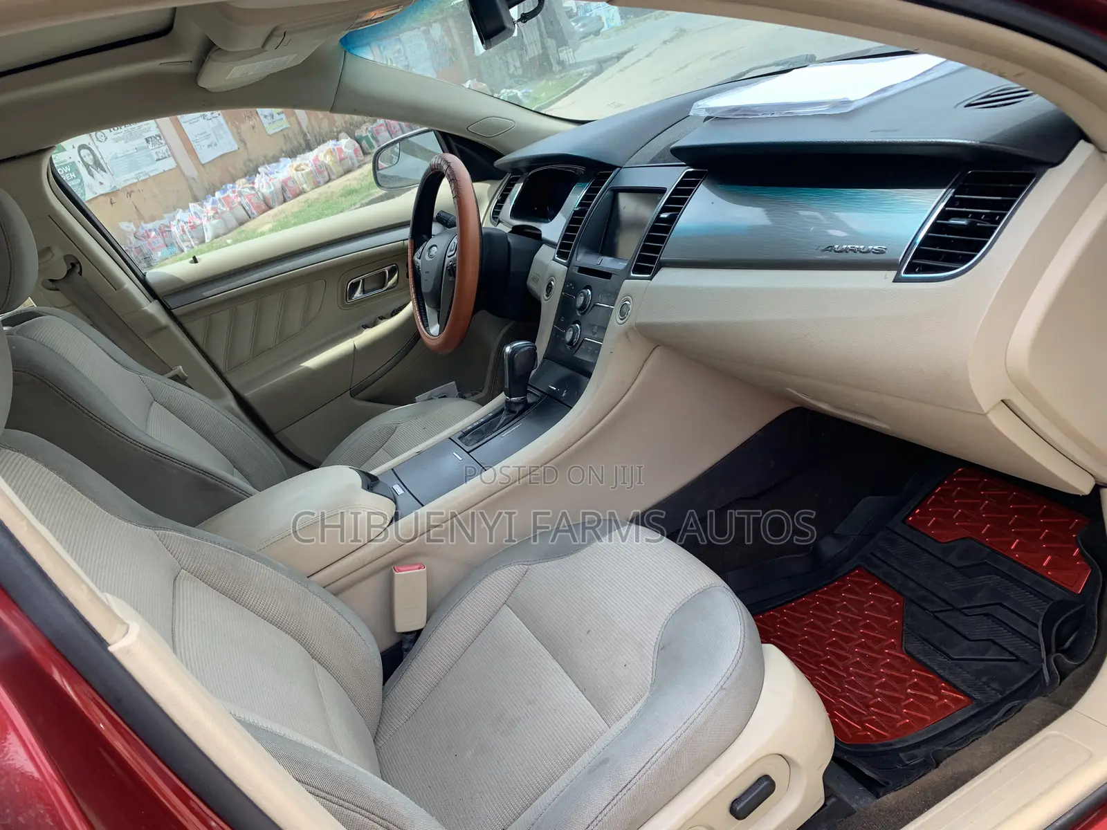 Ford Taurus SEL 2013 Red