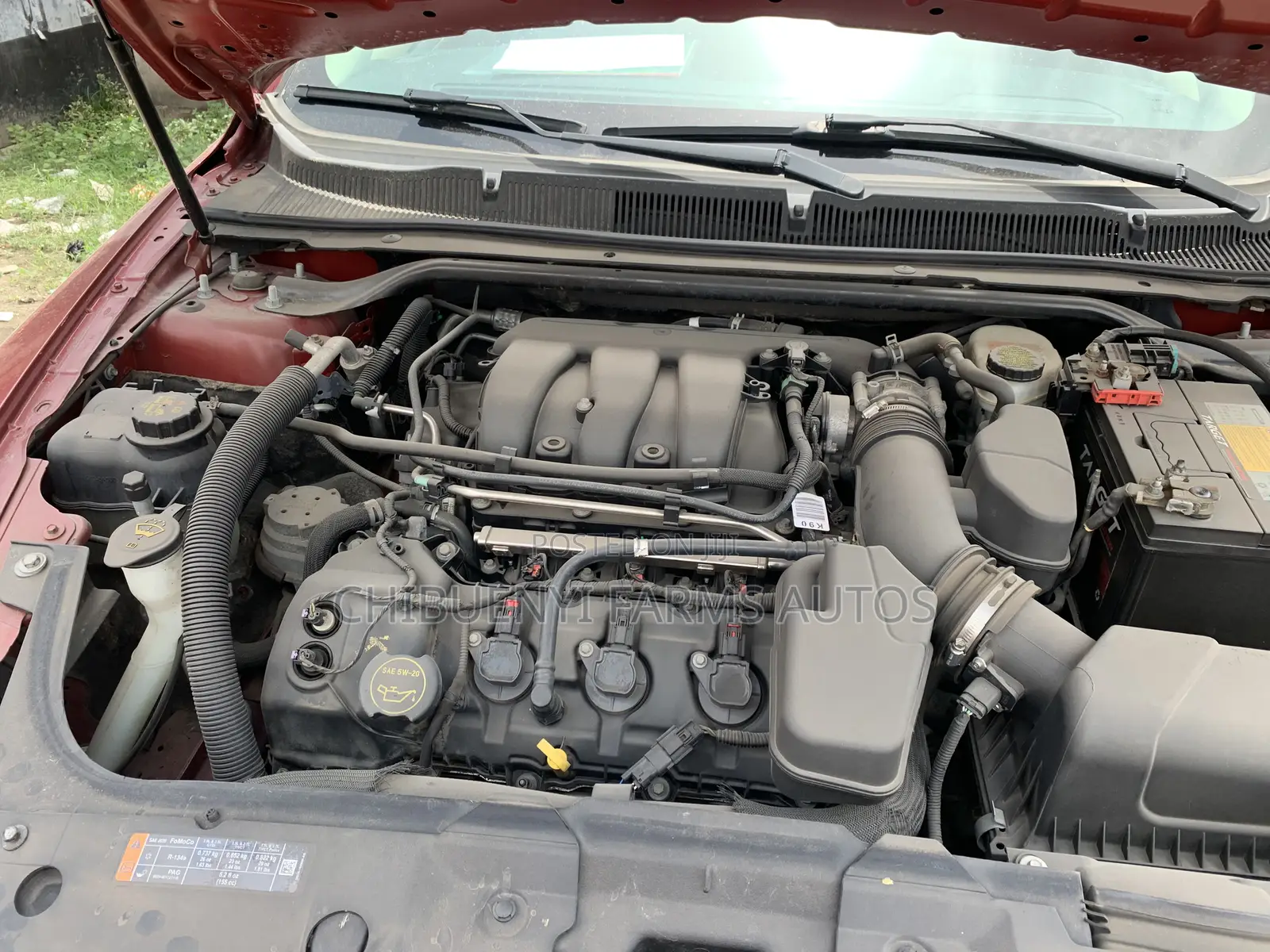 Ford Taurus SEL 2013 Red