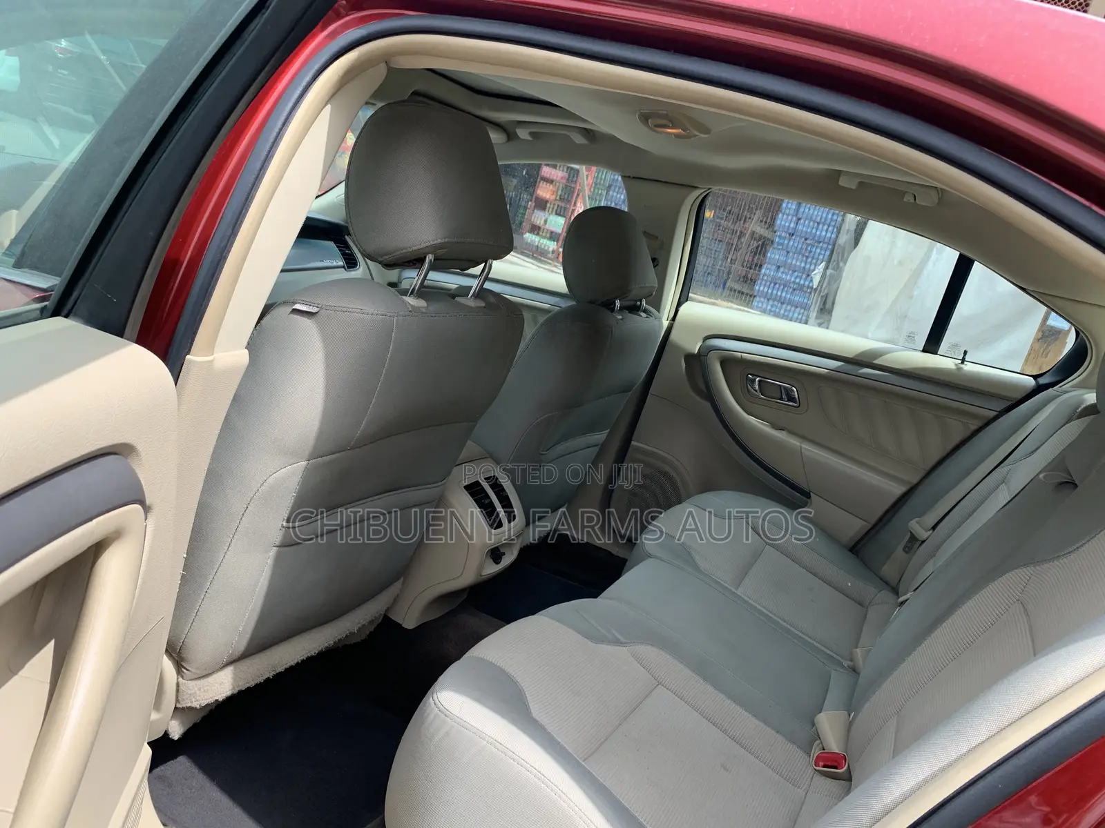 Ford Taurus SEL 2013 Red