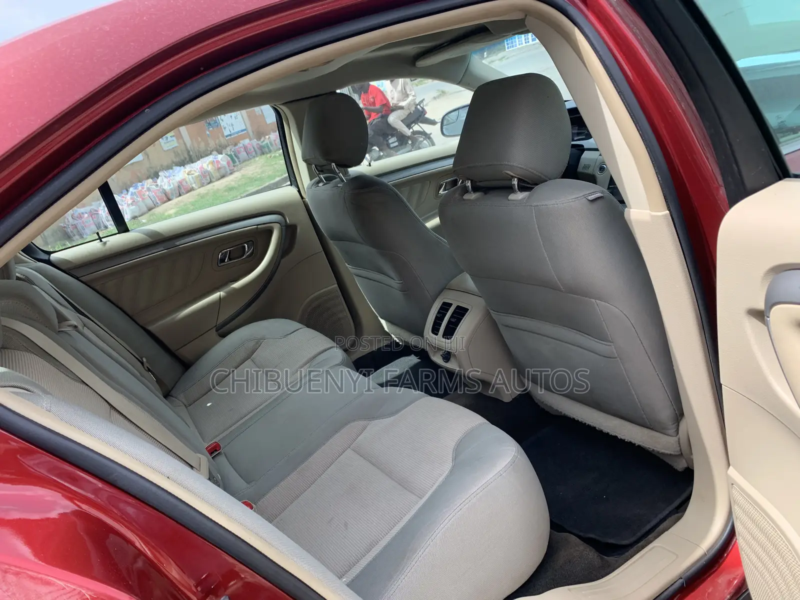 Ford Taurus SEL 2013 Red