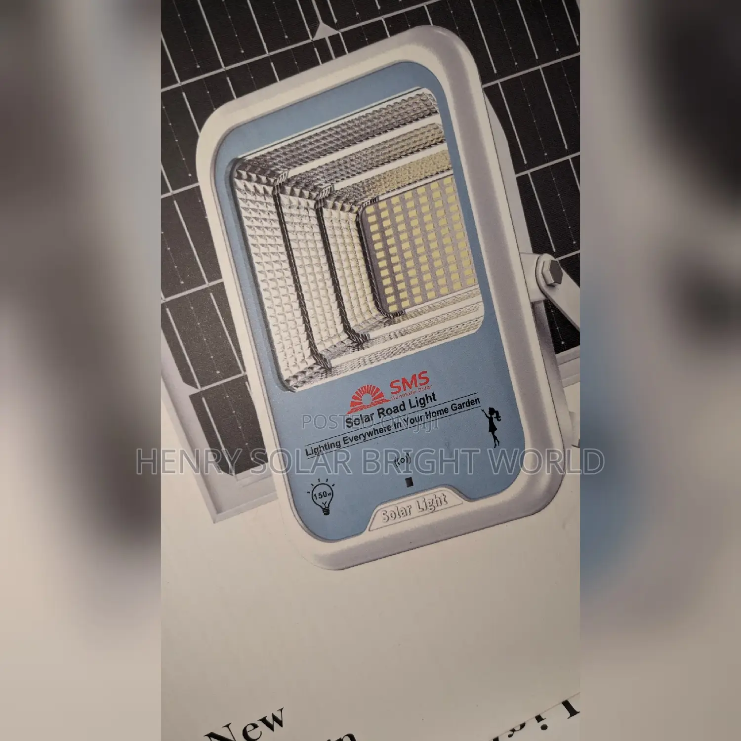 SMS 150w Solar Flood Light