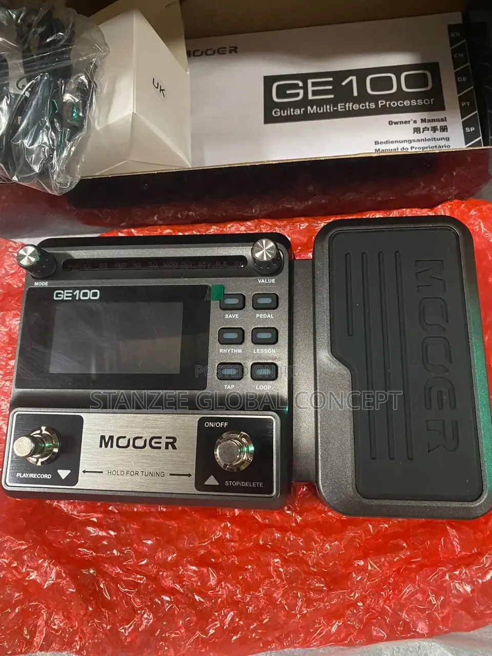 Mooer GE100 Guitar Multi-Effect Processor