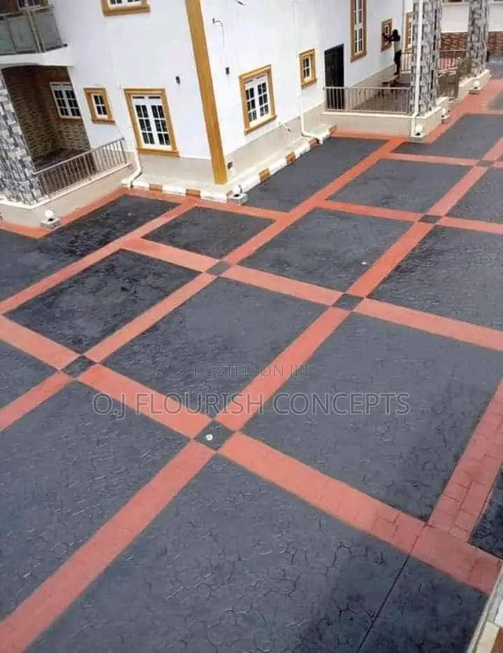 Sharp Stamped Concrete