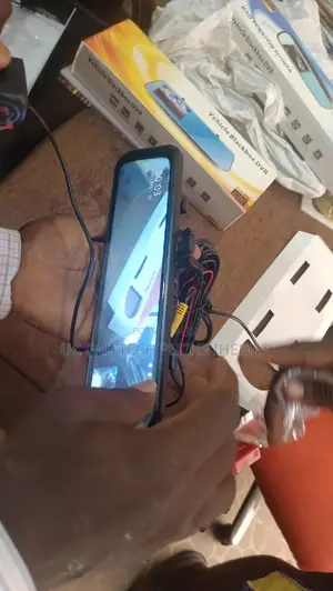 DVR Recording Mirror With Full Screen Front and Back Camera