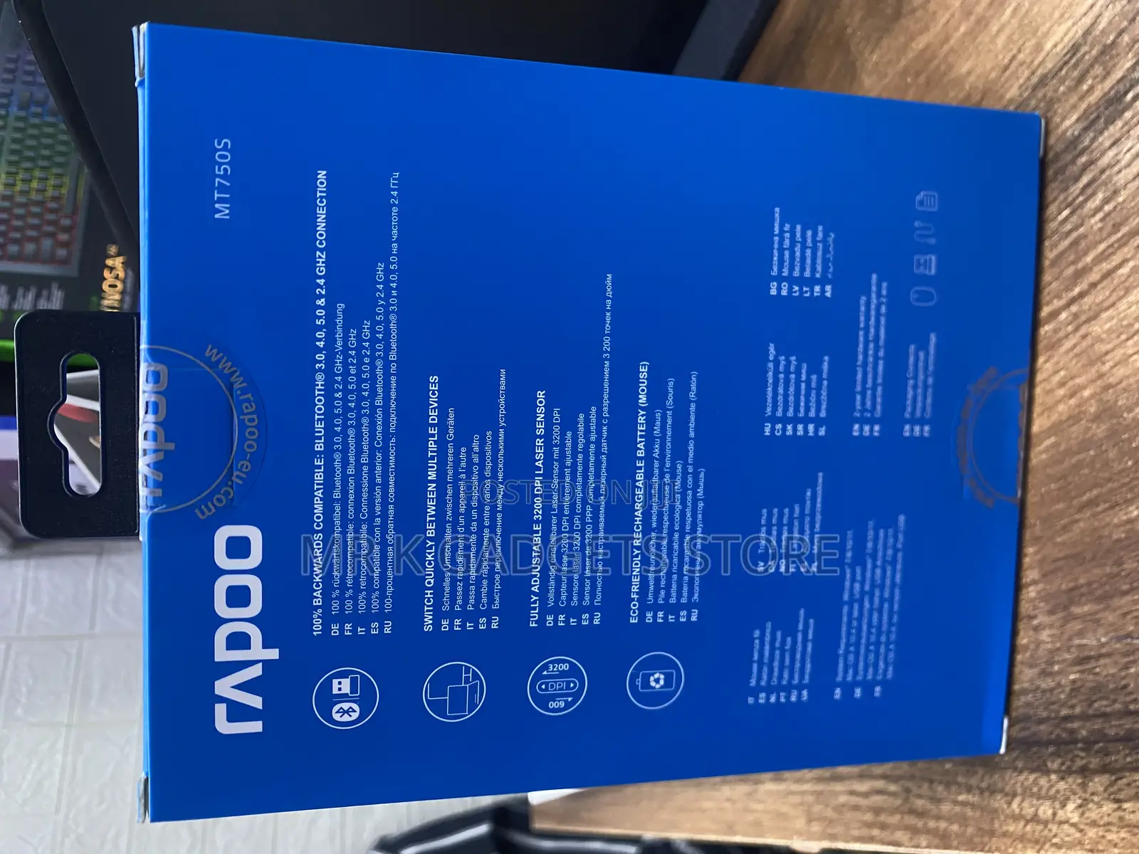 Rapoo MT750S Advanced Multi-Mode Wireless Black