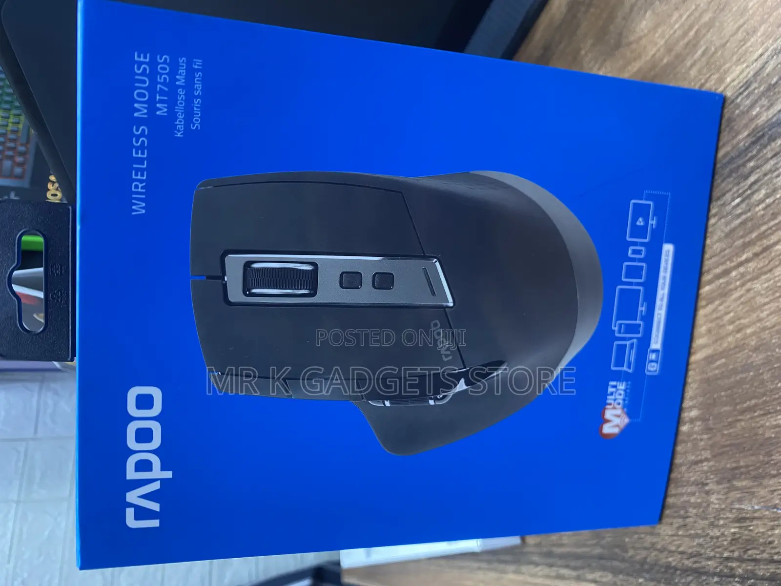 Rapoo MT750S Advanced Multi-Mode Wireless Black