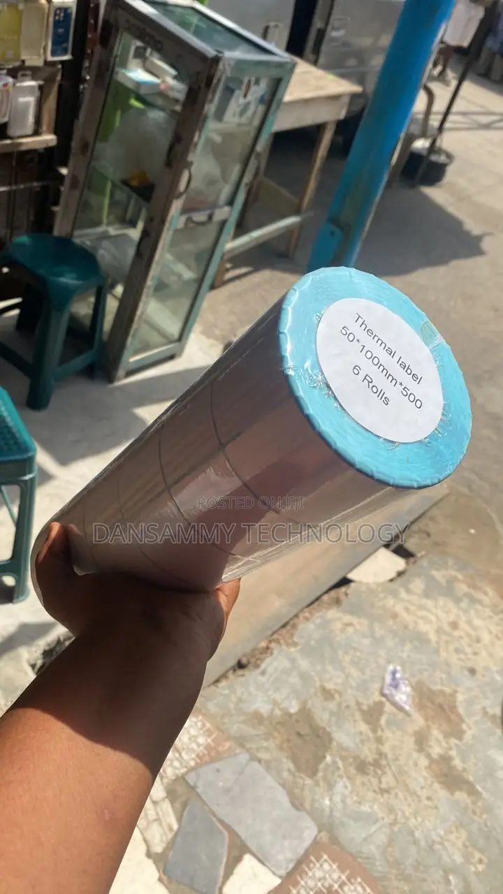 50×100mm Barcode Label Sticker