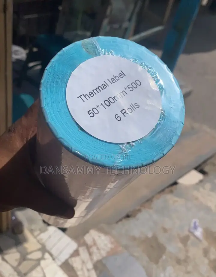 50×100mm Barcode Label Sticker