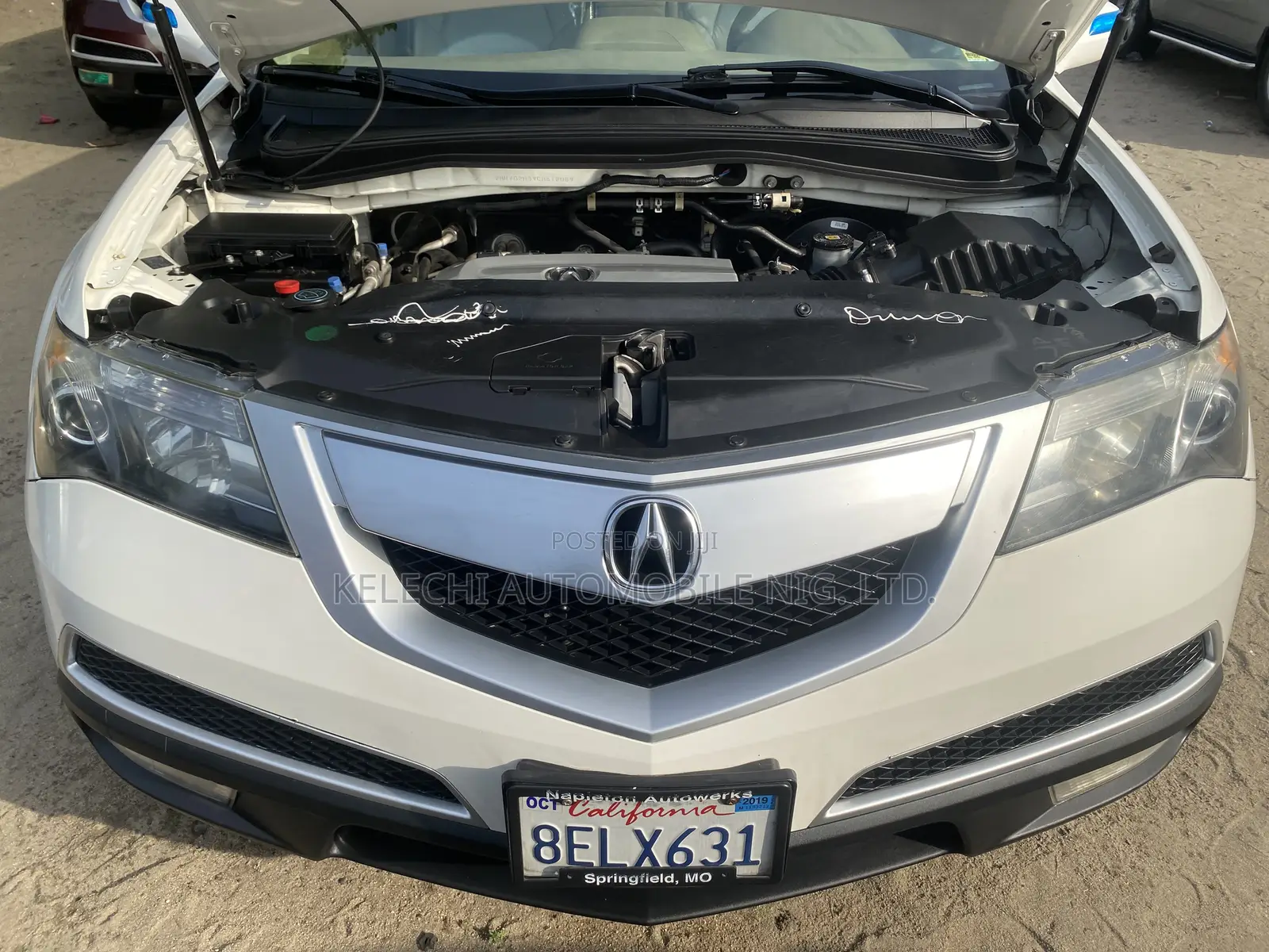 Acura MDX 2012 White