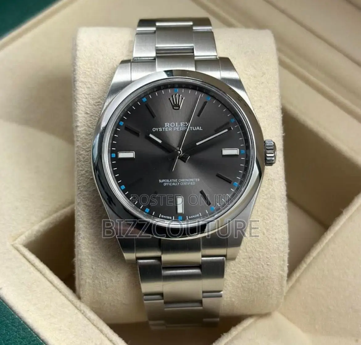 Original OYSTER PERPETUAL Silver Chain Available in Store