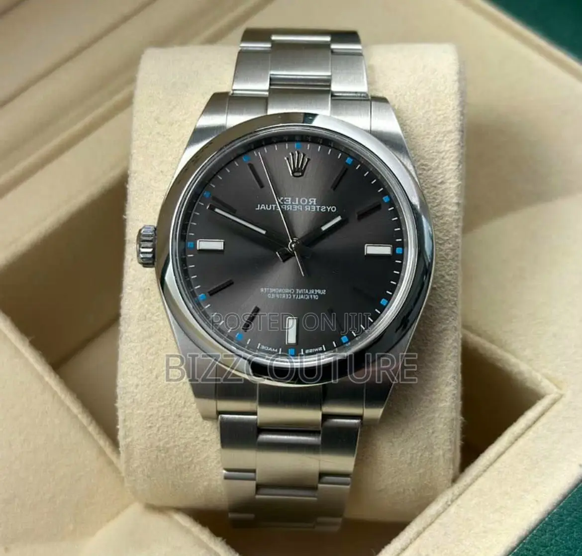 Original OYSTER PERPETUAL Silver Chain Available in Store
