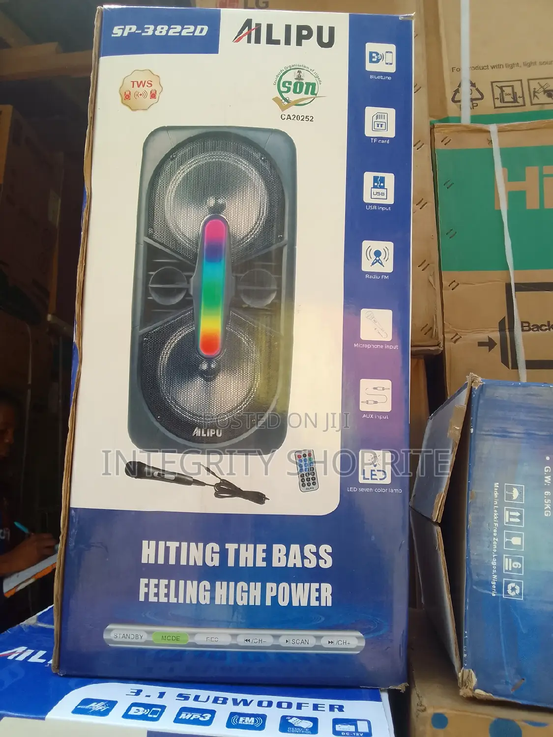 Powerful AILIPU Sound System