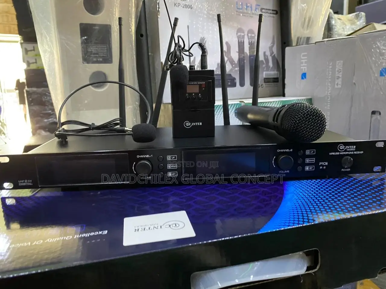 Uc Inter Ma6500 Professional Wireless Microphone